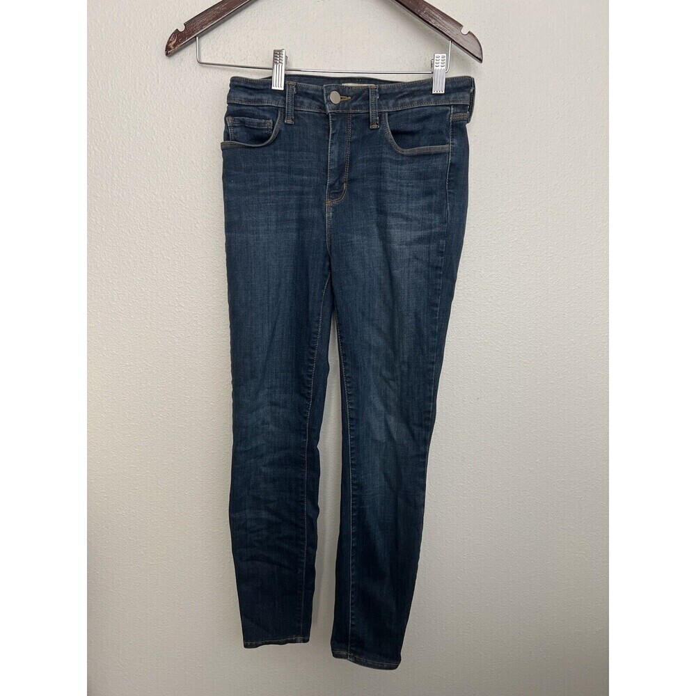 L'AGENCE Margot High-Rise Skinny Jeans Women’s Size 26 Dark Wash